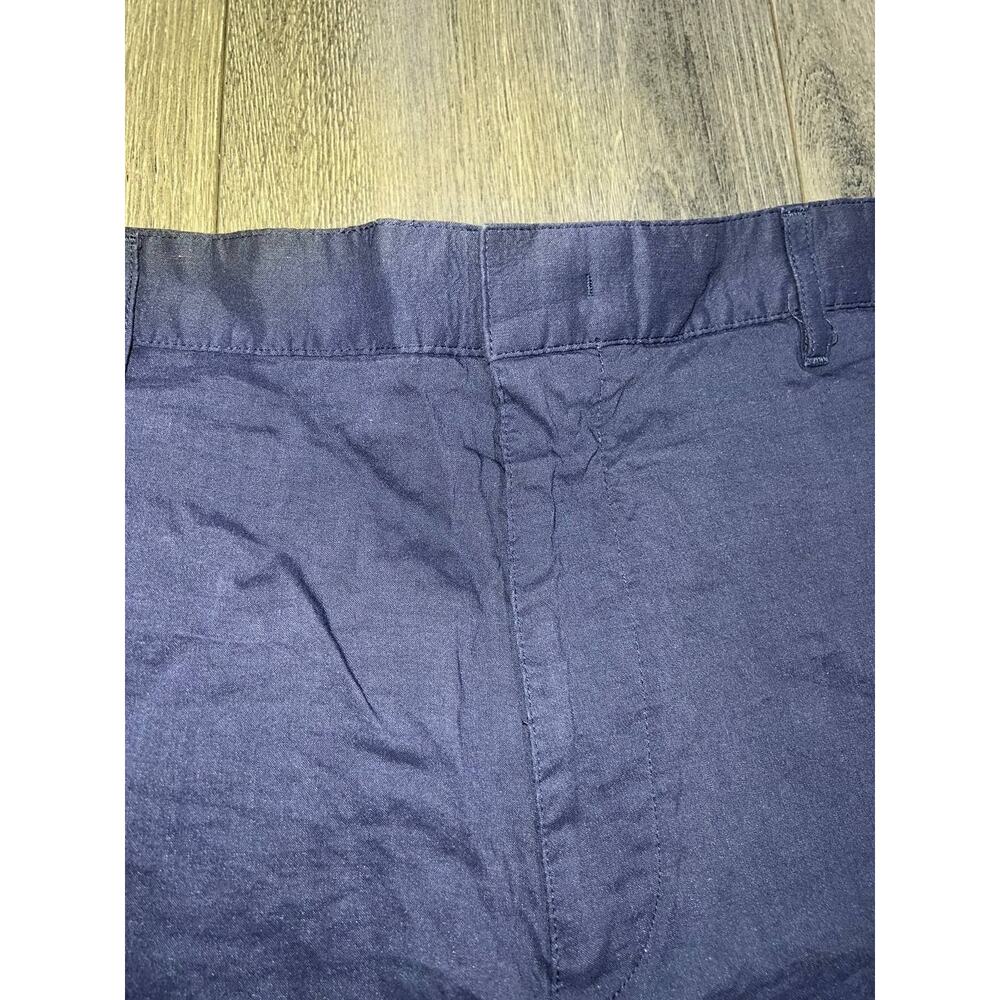 Theory Navy Blue Mid-Thigh Bermuda Shorts Men Sz 40 A004060 - Picture 5 of 9